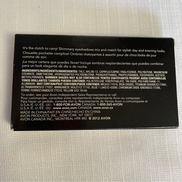 Avon Special Edition luxe clutch eyeshadow, 10 eyeshadows, New In Package - Picture 7 of 7